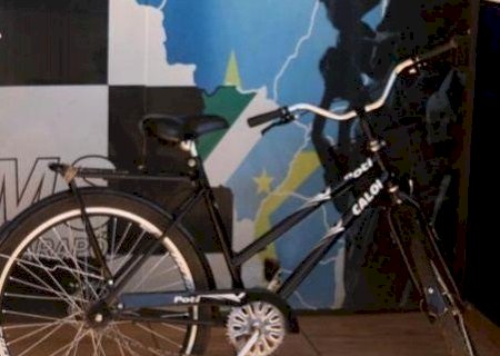 PM de Caarapó prende homem acusado de receptação de bicicleta furtada