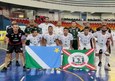 Atlético Caarapoense faz história e se classifica para as oitavas de final da Copa do Brasil de Futsal