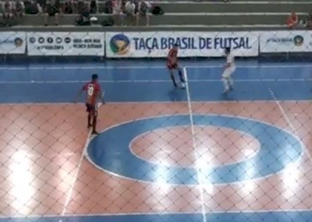 Time de Caarapó perde na estreia da Taça Brasil de Futsal em Pernambuco