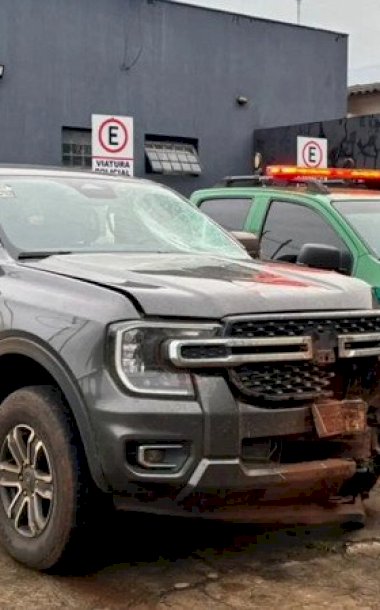 Homem tenta fugir para o Paraguai com caminhonete furtada e acaba preso em Amambai