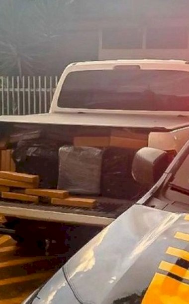 Perseguição termina com apreensão de mais de 1,2 tonelada de maconha em Dourados