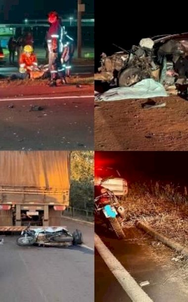 MS tem 4 mortos em acidentes nas rodovias em menos de 24 horas