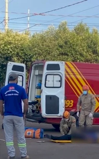 Mais um adolescente fica ferido em acidente com moto elétrica em Caarapó
