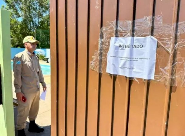 Bombeiros interditam piscina onde jovem teve cabelo sugado em Caarapó