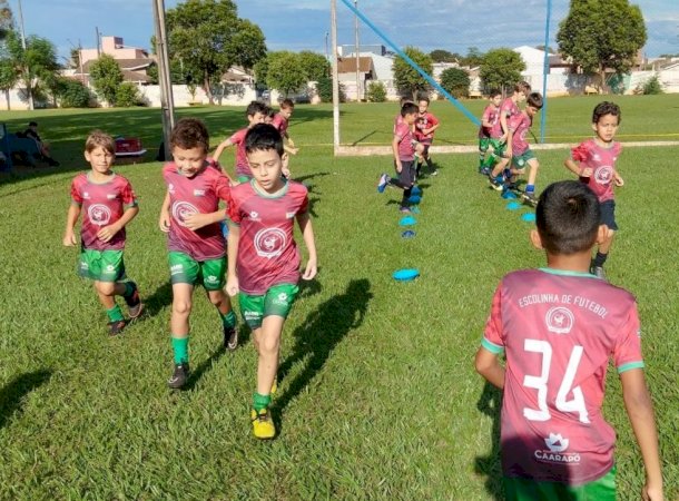 Prefeitura de Caarapó abre inscrições para Escolinha Meninos e Meninas do Vale de Futebol