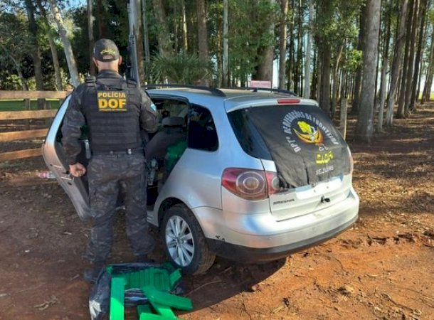 Operação do DOF intercepta carga de drogas que teria destino Caarapó
