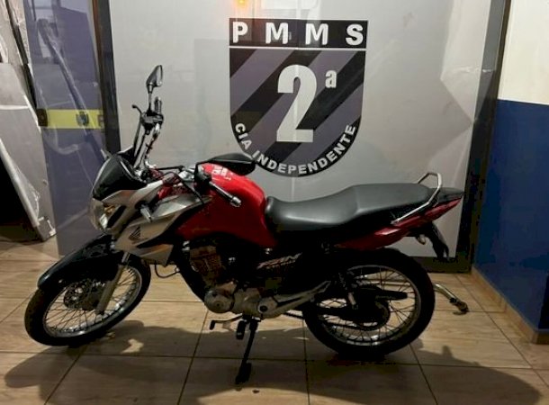 Adolescente é apreendido após fuga e perseguição policial pelas ruas de Caarapó