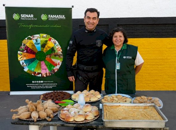 Padaria do presídio de Caarapó forma 12 internos em curso de produção de salgados