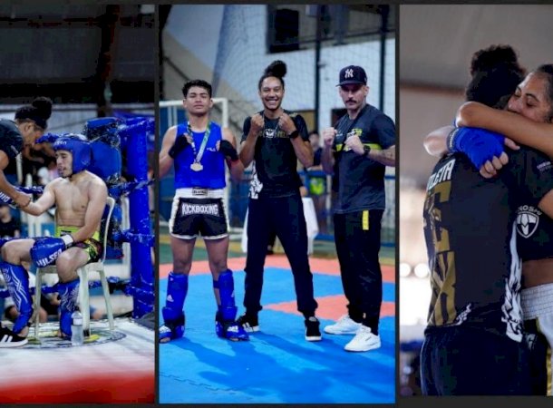 Três ouros e uma prata: atletas da Fênix Team de Caarapó brilham na Copa MS de Kickboxing 2026