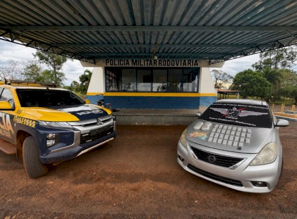 TOR apreende drogas avaliadas em R$ 216 mil na MS-156 entre Caarapó e Amambai