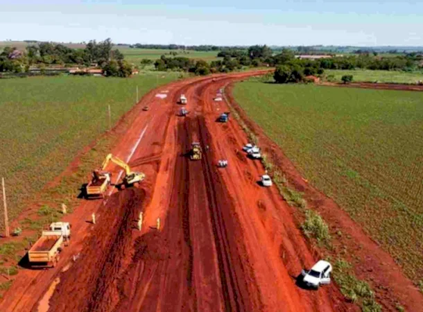 Obras de pavimentação na MS-278, entre Caarapó e Fátima do Sul, são prorrogadas por mais 120 dias