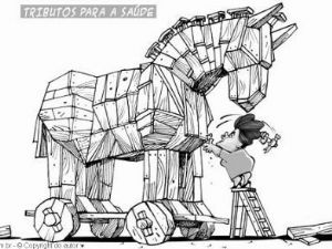 Tributos para saúde, presente de grego