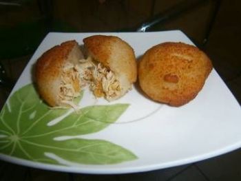 Coxinha de liquidificador