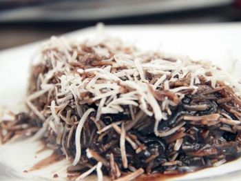 Bolo de chocolate com côco