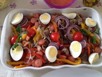Pique a lo Macho - Carne picada apimentada Boliviana
