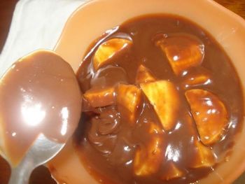 Banana ao chocolate