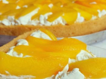 Torta mousse de pêssego