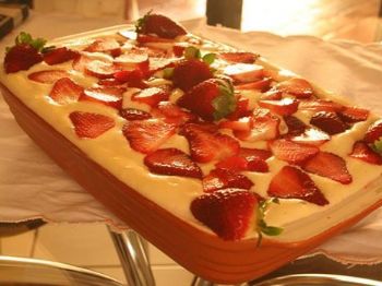 Tiramisú de Morangos