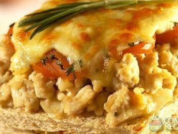 Receita de Torta de batata com frango