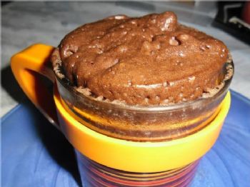 Bolo na caneca