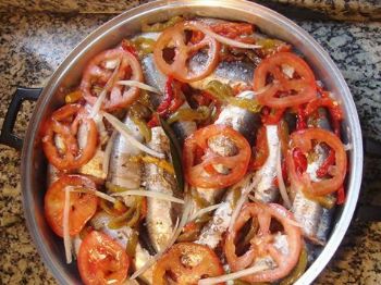 Sardinha na pressão