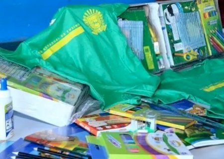 Governo compra kit's escolares deste ano para rede estadual por R$ 5,7 milhões