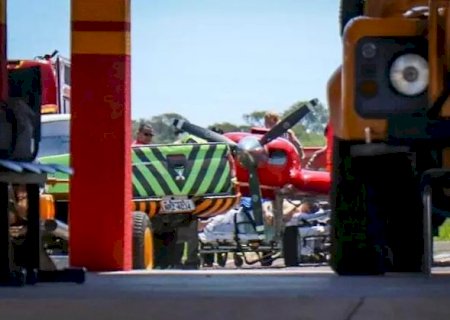 Militar que teve perna amputada em troca de tiros na fronteira chega à Capital