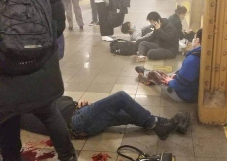 Tiroteio no metrô de Nova York deixa 16 pessoas feridas