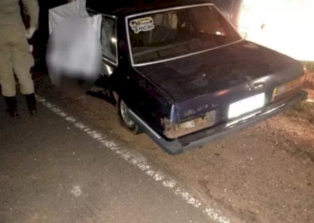 Servidor público morre após acidente próximo a córrego