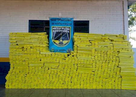 Carga de maconha avaliada em mais de R$ 3 milhões é apreendida na MS-384
