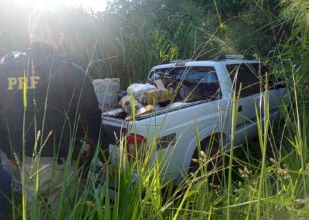 Traficante é morto ao tentar fugir da polícia com camionete cheia de drogas