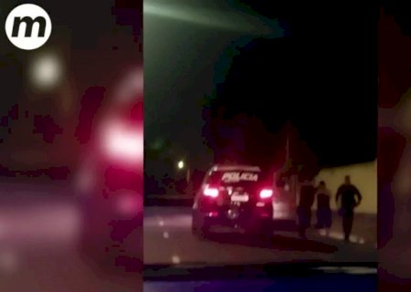 Imagens mostram prisão de motorista que tentou estuprar passageira em MS