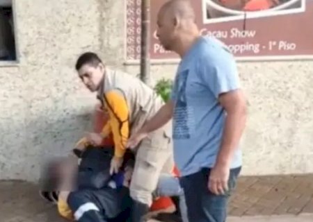 'Se não fosse a população, minha história seria diferente', diz entregador que sofreu mata-leão de agente de transito em MS