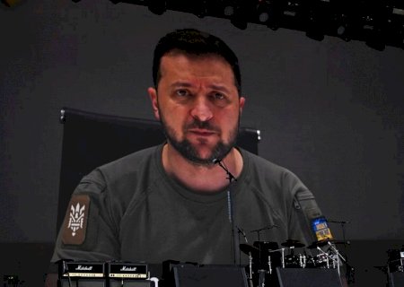 Zelenskiy faz apelo em festival de música de Glastonbury por apoio à Ucrânia