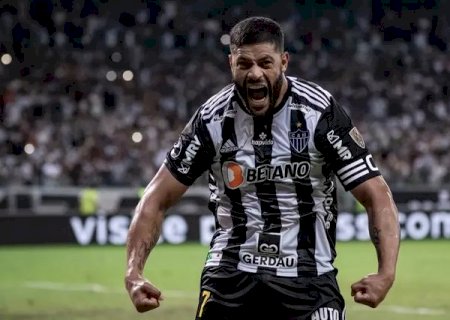 Hulk marca de pênalti e garante o Atlético-MG nas quartas da Libertadores>