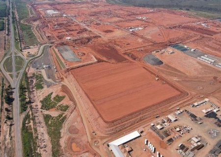 Suzano chega a 21% das obras concluídas na unidade industrial de Ribas do Rio Pardo