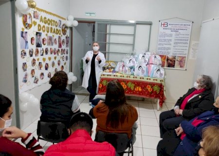 Hospital de Caarapó realiza ação voltada para o aleitamento materno>