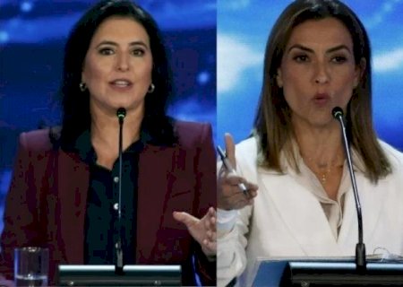 Em campanha para a Presidência, Simone e Soraya se esquecem de MS