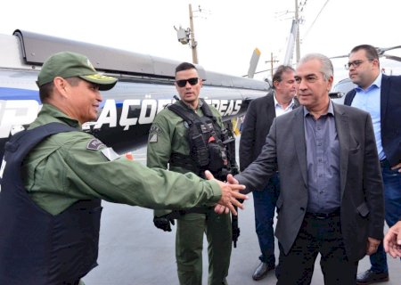 Nova sede do DOF é entregue em Dourados pelo Governo do Estado junto com helicóptero