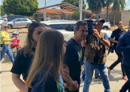 Candidato ao Governo de MS, Marquinhos Trad vota em Campo Grande