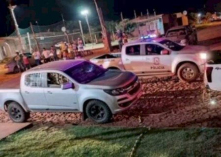 Traficante é preso após furar bloqueio da polícia na fronteira
