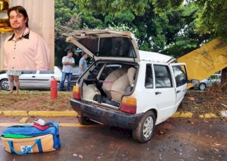 Empresário morre ao bater carro contra estrutura de concreto