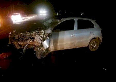 Acidente entre carro e moto mata uma pessoa na região de fronteira