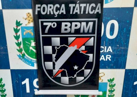 Homem é morto ao tentar atacar policiais militares com faca  em MS