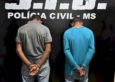 Dupla é detida momentos antes de assalto a mando de presos