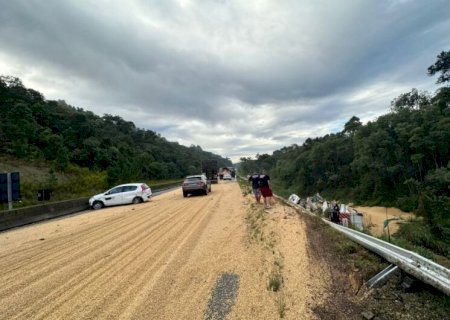 Motorista de MS morre após cair em ribanceira no interior do Paraná