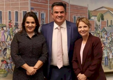 Em Brasília, prefeita se reúne com Ciro Nogueira e consolida filiação ao PP