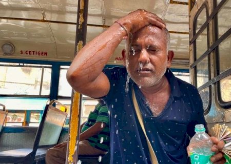 Onda de calor deixa quase 100 mortos na Índia