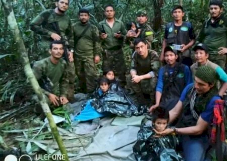 Crianças que sobreviveram a queda de avião na Colômbia são encontradas após 40 dias