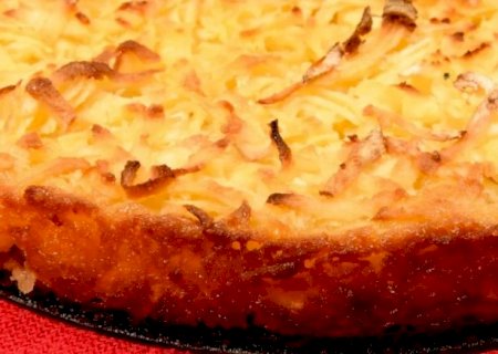Bolo de aipim sem ovo e glúten
